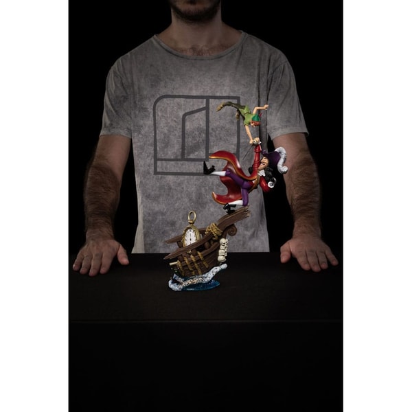 Iron Studios - Art Scale 1/10 - Peter Pan - Peter Pan vs. Crochet Statue 40cm - flash vidéo