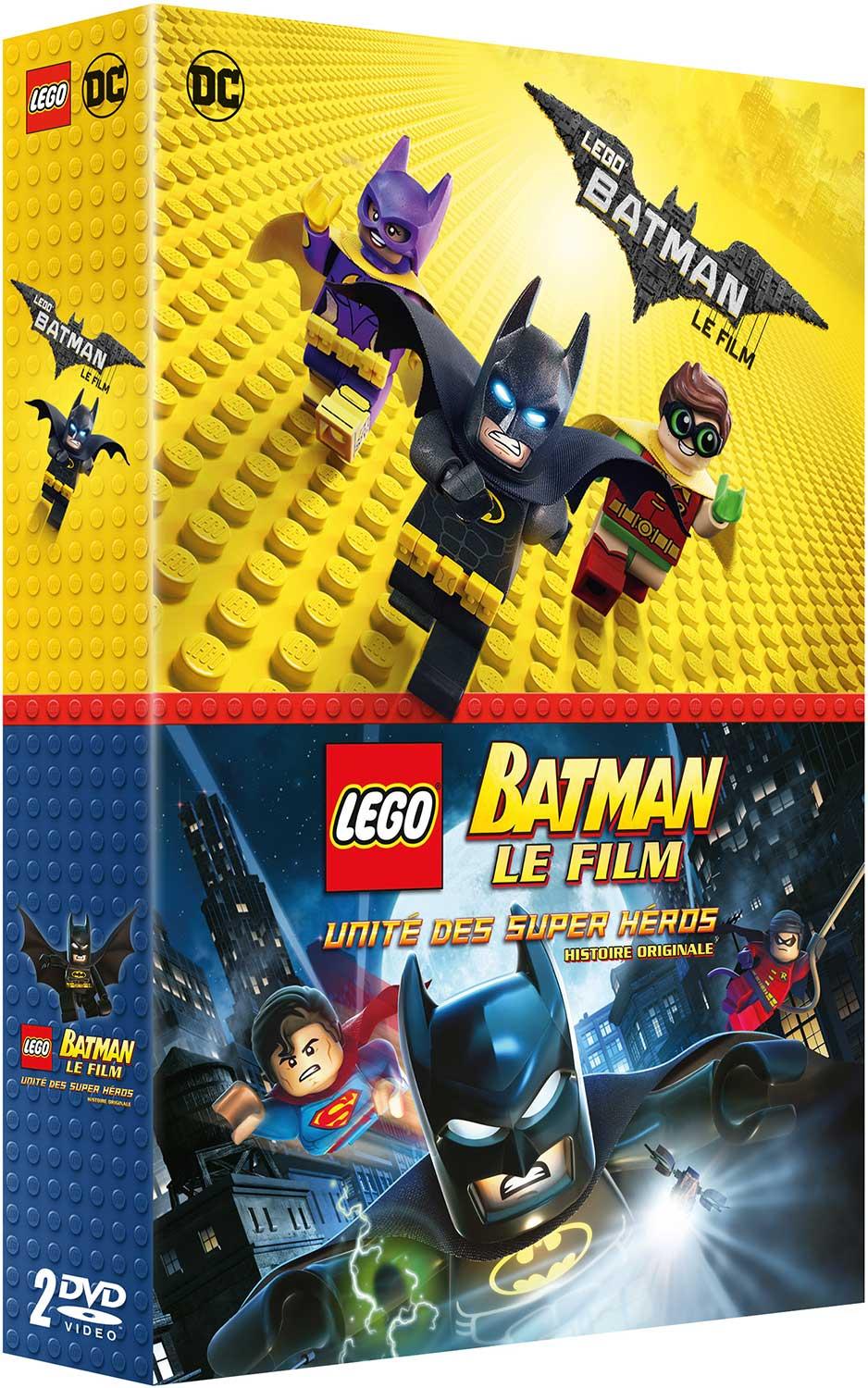 Lego Batman, le film + LEGO Batman : le film - Unité des supers héros DC Comics [DVD]