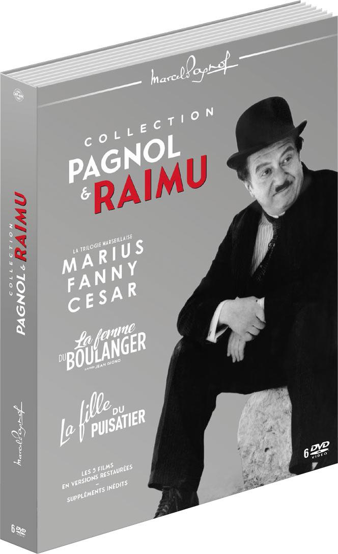Pagnol & Raimu : Marius + Fanny + César + La Femme du boulanger + La Fille du puisatier [DVD]