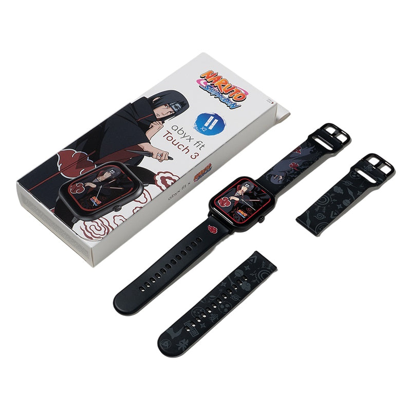 Abyx Fit - Touch 3 - Montre connectée Naruto Shippuden - Itachi Uchiwa