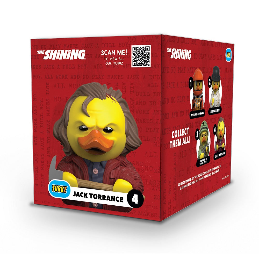 Numskull - Best of TUBBZ Boîte Canard de bain - Shining - Jack Torrance - 9cm - flash vidéo