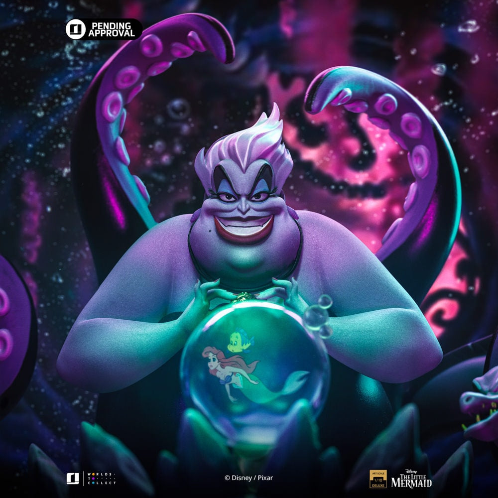 Iron Studios - Art Scale 1/10 - Disney Classics - La Petite Sirène - Ursula Deluxe Statue 23cm
