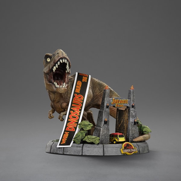 Iron Studios - MiniCo - Jurassic Park - T-Rex Deluxe Statue 15cm