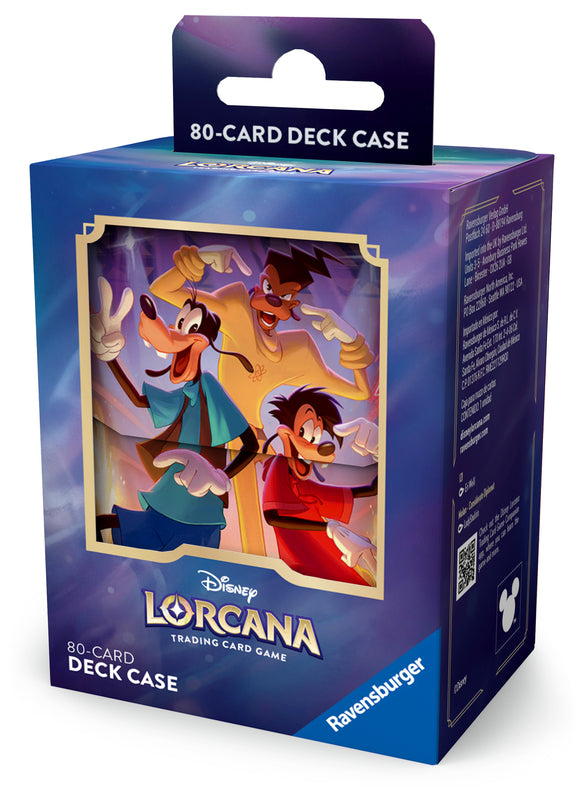 Disney Lorcana JCC - Boîte de deck de 80 cartes La Bande à Dingo