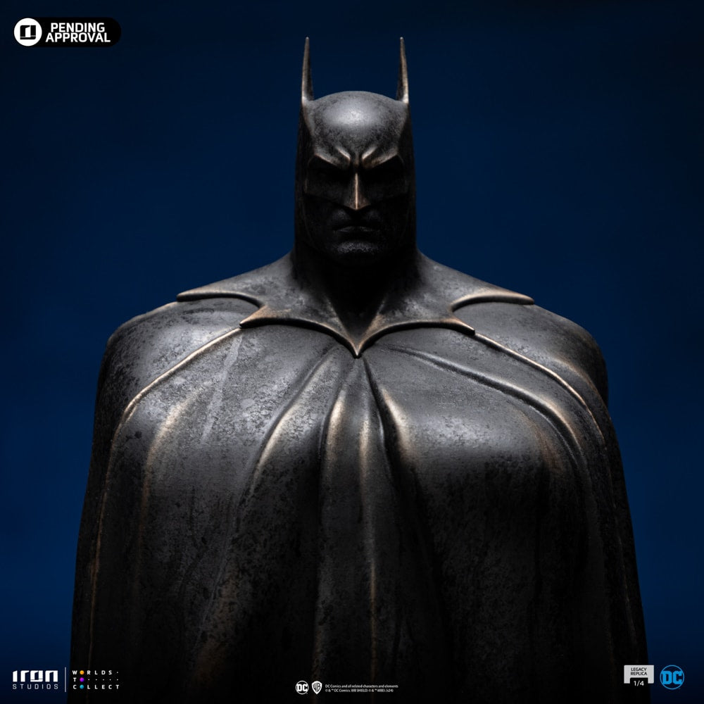 Iron Studios - Legacy Replica 1/4 - DC Comics - Batman et Bruce Wayne Statue 78cm - flash vidéo