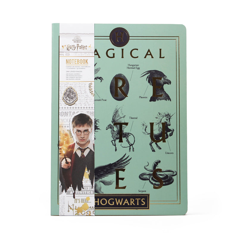 Harry Potter - Carnet de notes A5 flexible Créatures Magiques