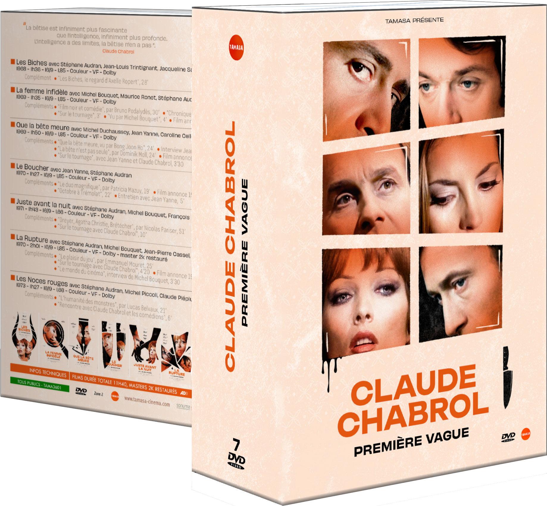 Claude Chabrol - Première vague - Coffret 7 films [DVD]