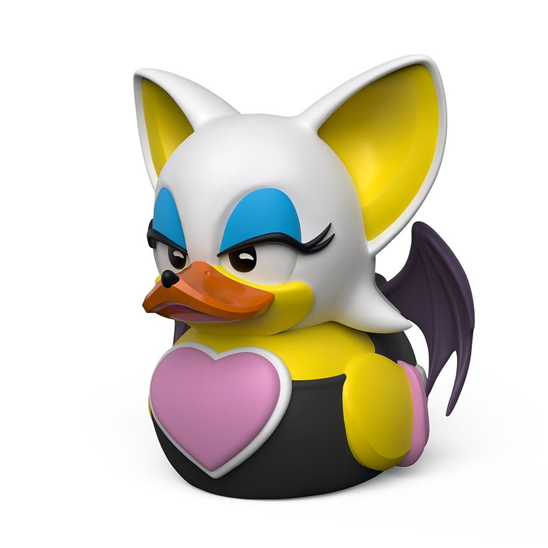 Numskull - TUBBZ Canard de bain - Sonic le Hérisson - Rouge la Chauve-souris (Première Édition) - 9cm