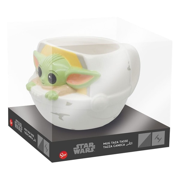 Star Wars: The Mandalorian - Tasse 3D en céramique Grogu - 385ml