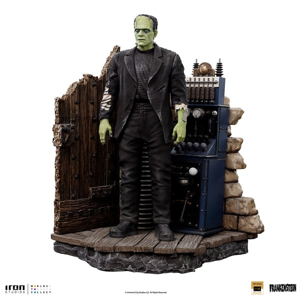 Iron Studios - Deluxe Arts Scale 1/10 - Universal Monsters - Frankenstein`s Monster Statue 24cm - flash vidéo