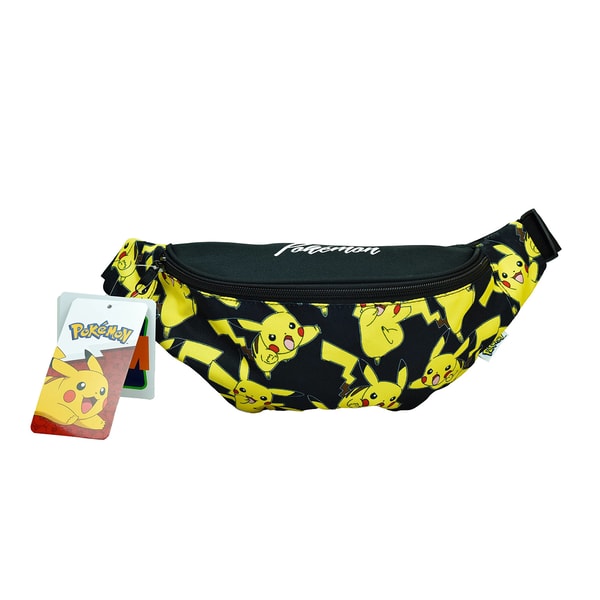 Pokémon - Sac banane Pikachu All-Over 50cm - flash vidéo