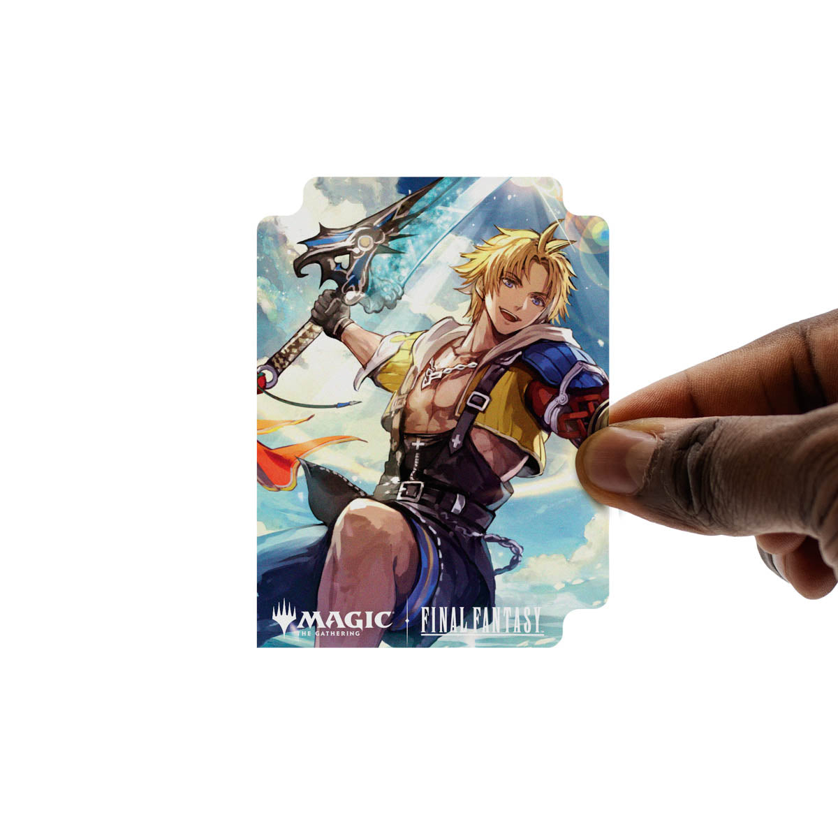 Ultra Pro - Magic: The Gathering - Universes Beyond: Final Fantasy - Boîte de deck 100+ Tidus, Yuna's Guardian