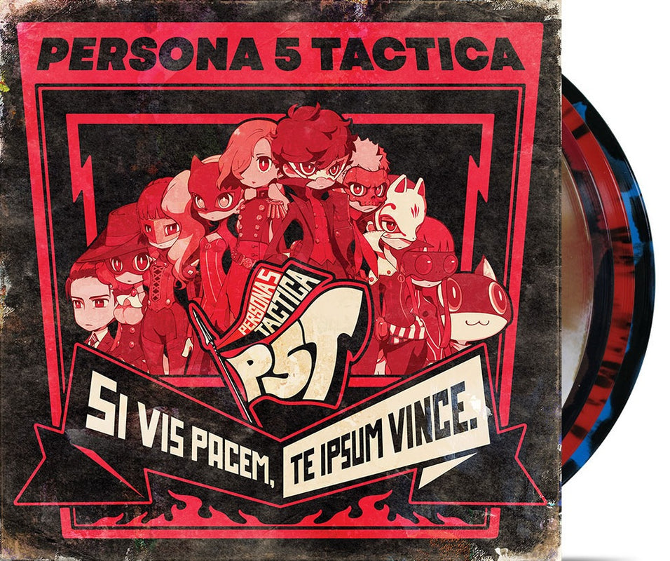Persona 5 Tactica Official Soundtrack - 4-LP Colored Vinyl