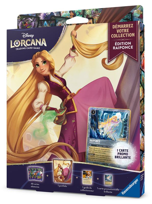 Disney Lorcana JCC - Invasion Épineuse ! - Coffret Démarrez Votre Collection Édition Raiponce