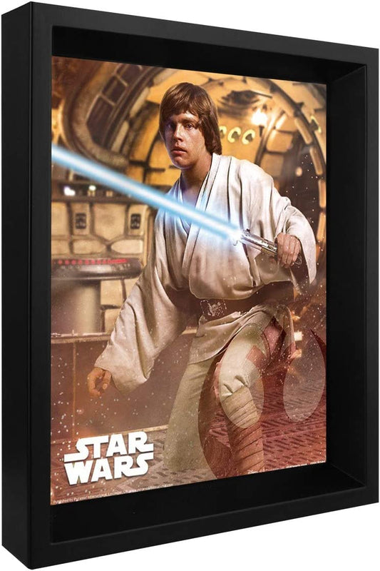 Star Wars - Vador Vs Skywalker Affiche lenticulaire 3D 28,7 x 23,5cm