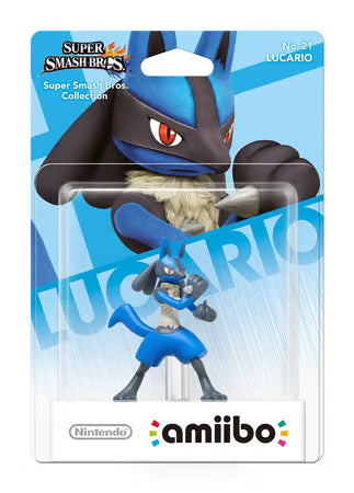 Amiibo n°21 Lucario - Super Smash Bros. Collection
