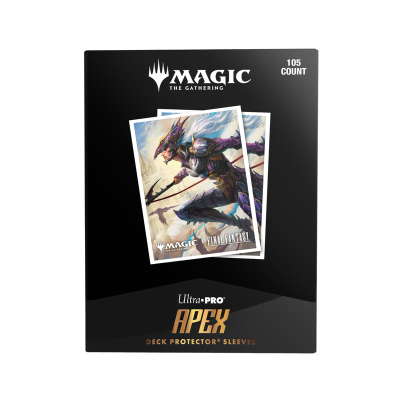 Ultra Pro - Magic: The Gathering - Universes Beyond: Final Fantasy - Pochettes de protection APEX Deck Premium Kain, Traitorous Dragoon 105p.