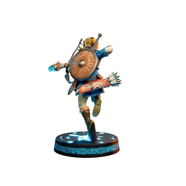 First 4 Figures - The Legend of Zelda : Breath of the Wild - Link Statue Edition Collector 25cm - flash vidéo