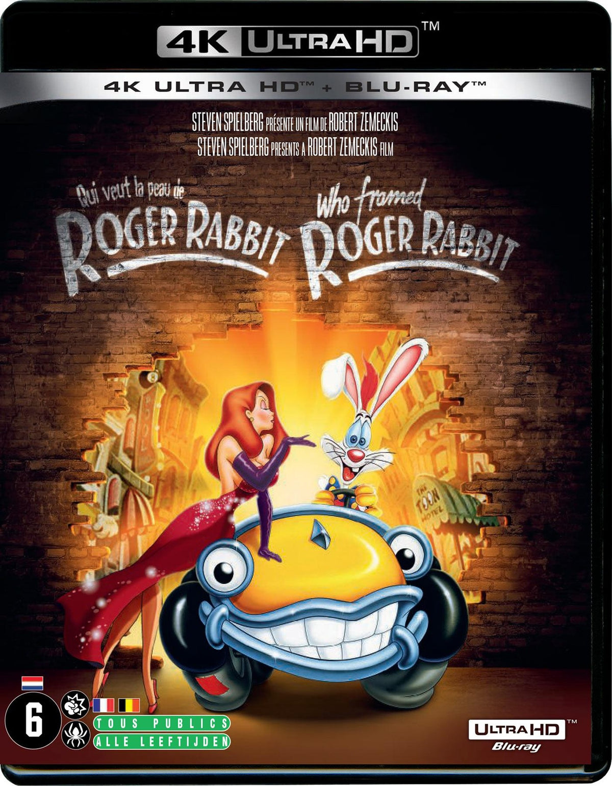 Qui veut la peau de Roger Rabbit [4K Ultra HD]