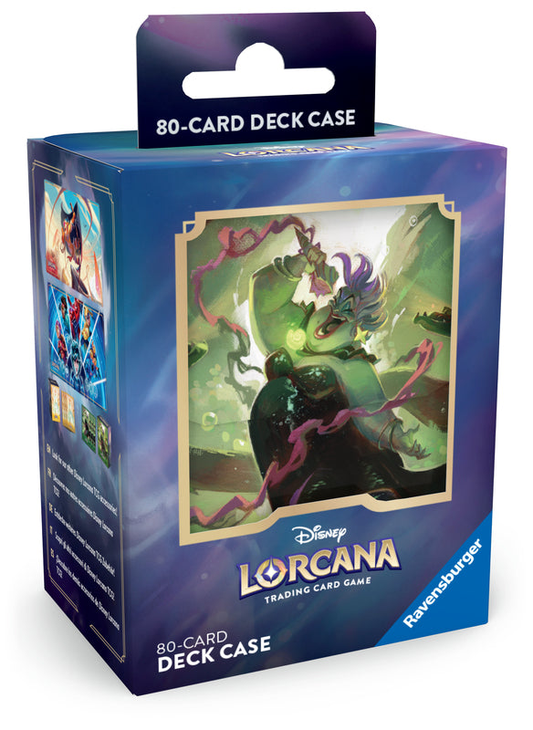 Disney Lorcana JCC : L'île d’Archazia - Boîte de deck de 80 cartes Ursula