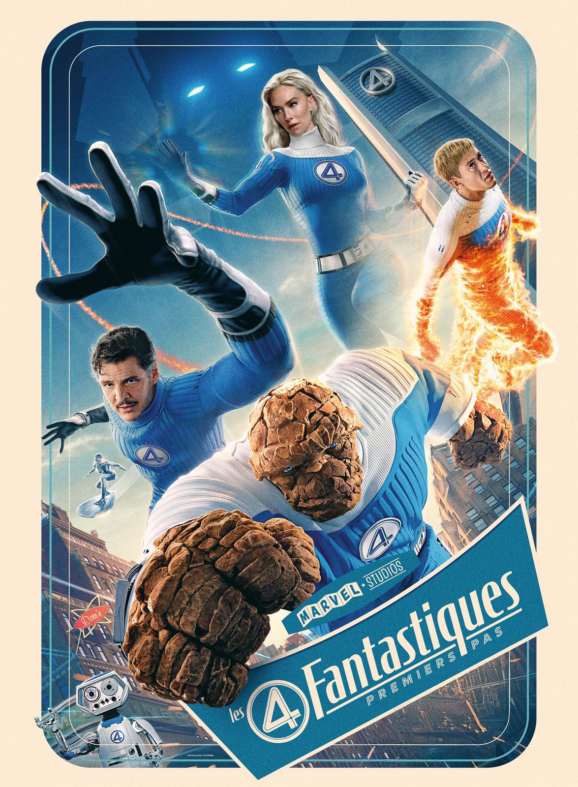 Les 4 Fantastiques Premiers Pas [DVD/Blu-ray/4K UHD à la location]