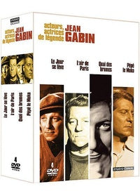 Jean Gabin - Coffret : Touchez pas au Grisbi + La vierge du Rhin + La bête humaine + La grande illusion [DVD]
