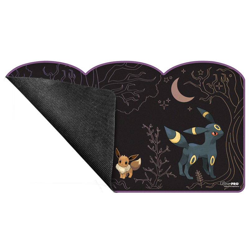 Ultra Pro - Pokémon JCC - Tapis de jeu avec découpe Évoli, Mentali et Noctali