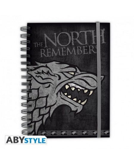 Game of Thrones - Stark Notebook