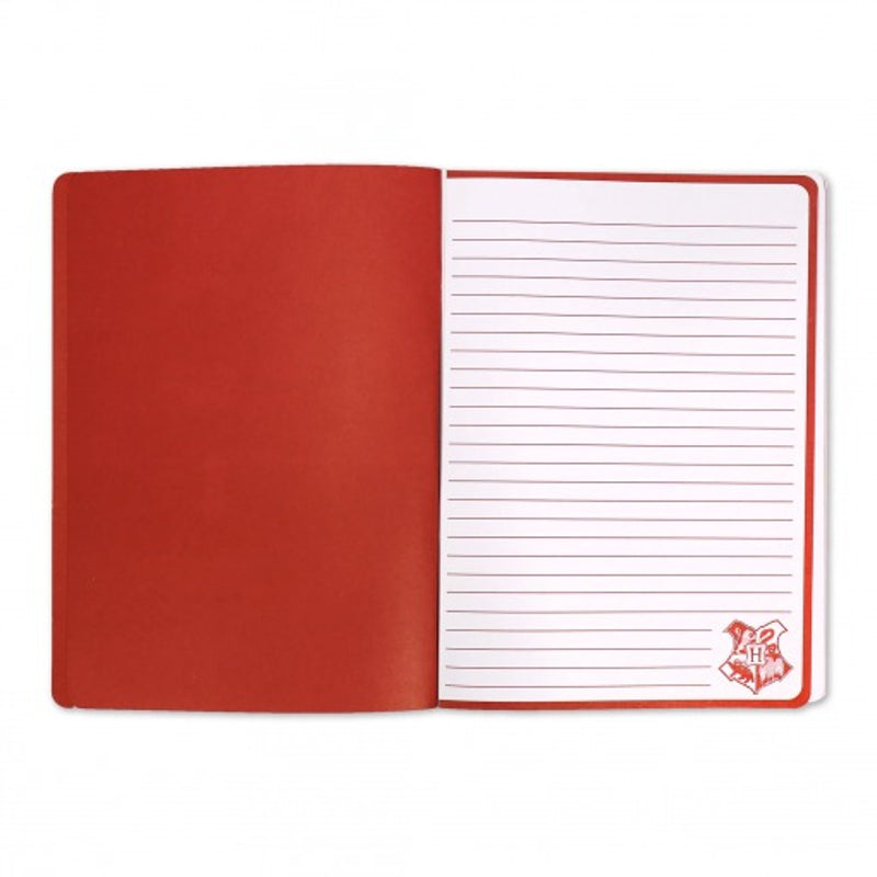 Harry Potter - Carnet de note A5 souple Maison Gryffondor