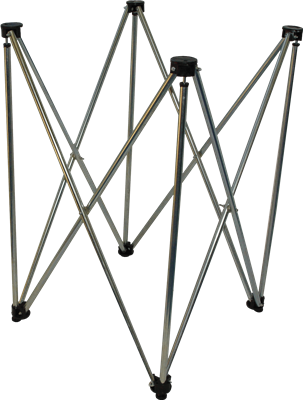 Carrom : Pieds réglables en aluminium
