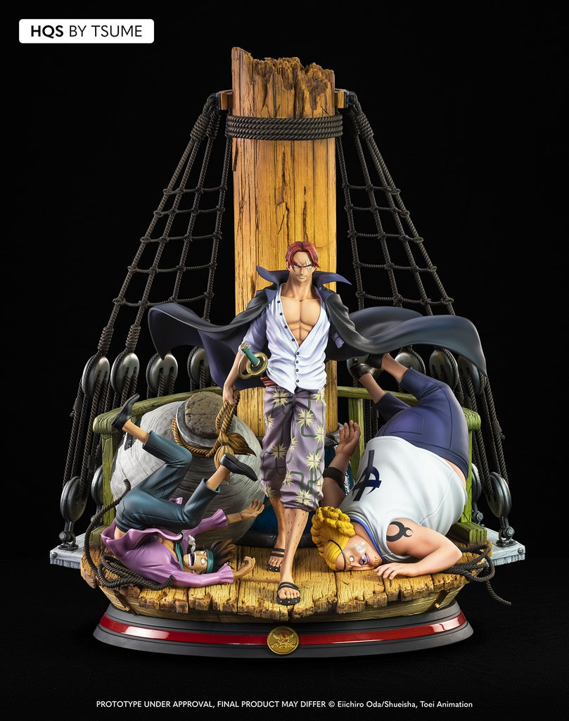 One Piece - Statue HQS+ Shanks - flash vidéo