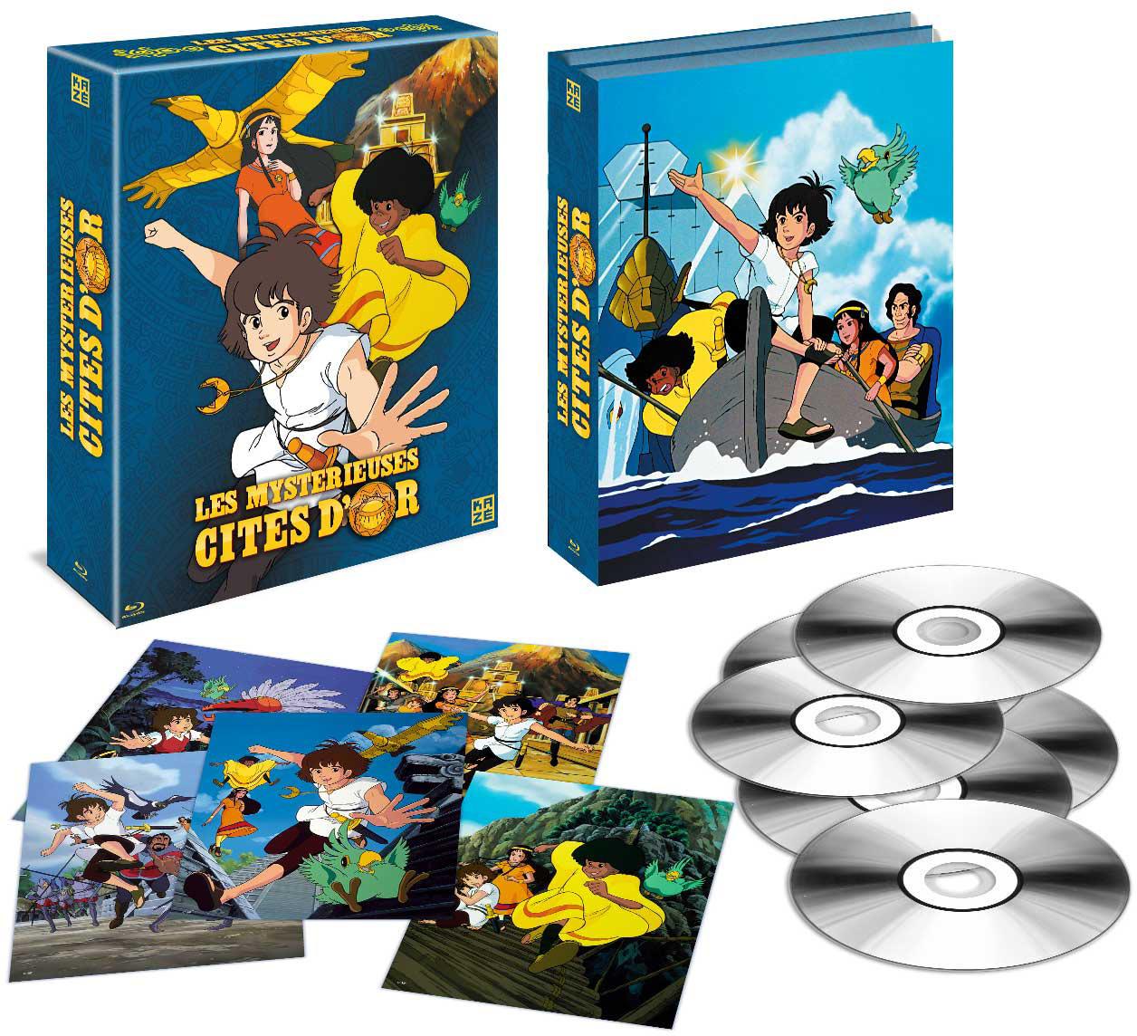 Les Mystérieuses Cités d'Or - Intégrale (Saison 1) [Blu-ray]