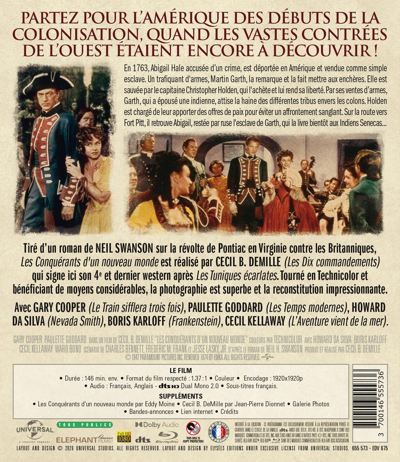 Les Conquérants d'un nouveau monde [Blu-ray]