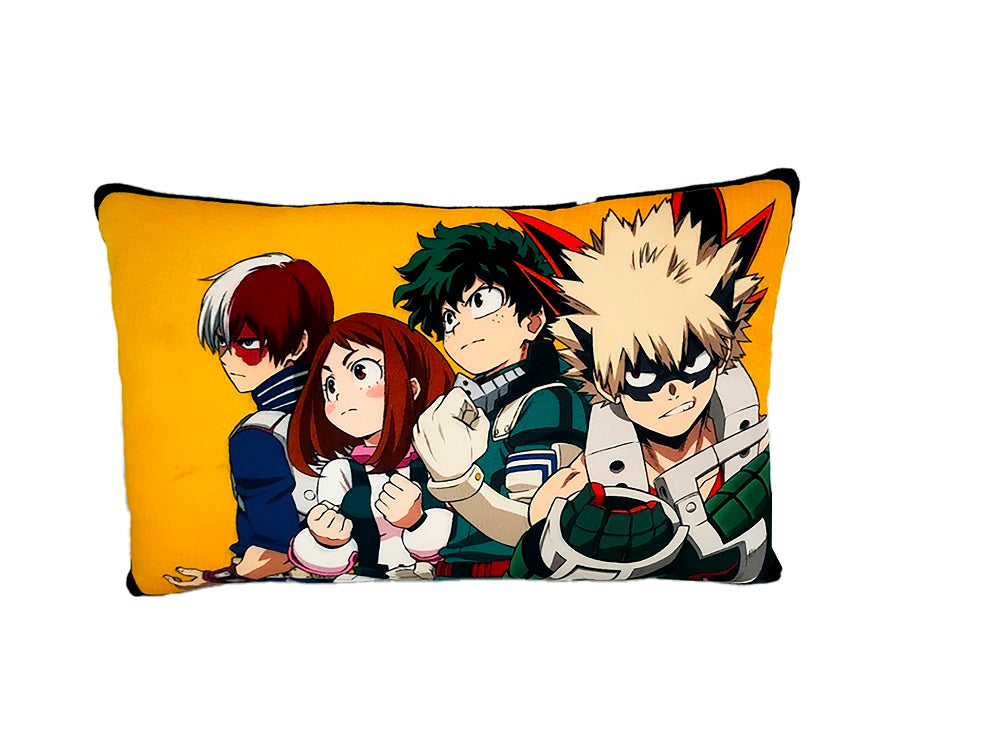 My Hero Academia - Coussin "Team" 40x25cm - flash vidéo