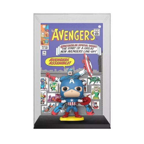 Funko NEWPop! Comic Cover: Marvel - Avengers #16 - Caprtain America