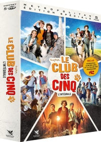 Le Club des Cinq - L'Intégrale : Le Club des 5 - Le Film + Le Club des 5 en péril + Le Club des 5 : L'île des pirates + Le Club des 5 et le Secret de la Pyramide + Le Club des 5 et la vallée des dinosaures [DVD]
