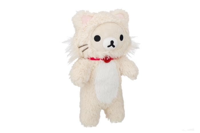 Korilakkuma - Peluche "Costume Chat Câlinable" Medium 20cm - flash vidéo
