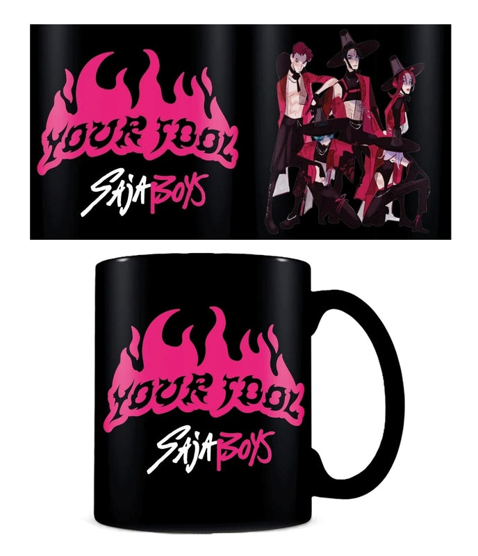 KPop Demon Hunters - Mug noir Saja Boys "Your Idol" 325ml