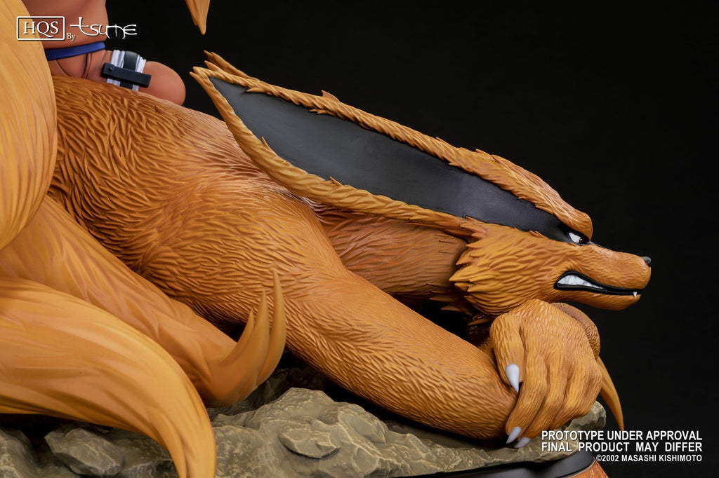 Naruto - Statue HQS Naruto et Kyubi "Linked By The Seal" - flash vidéo