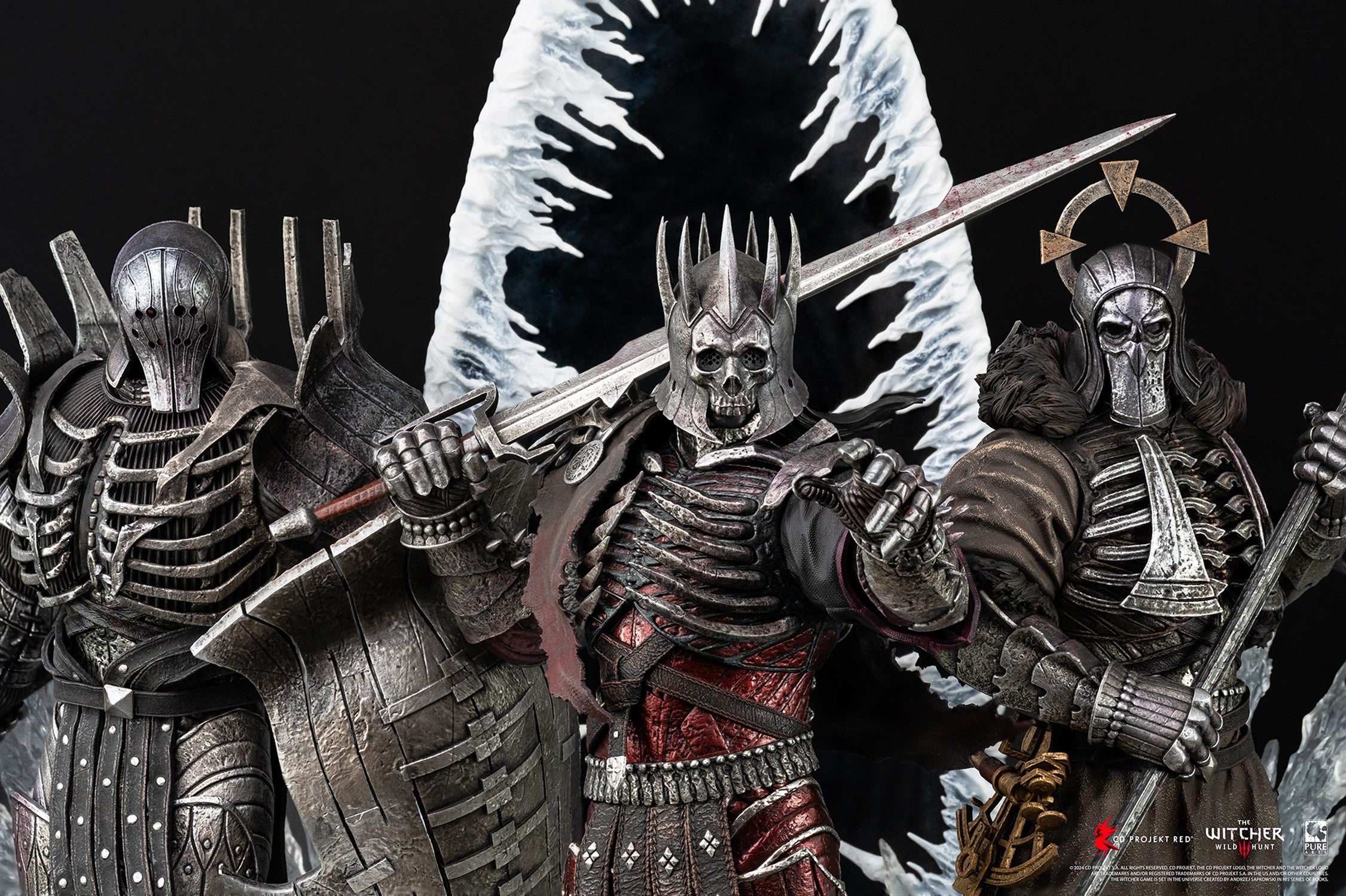 PureArts - 1:6 Scale Diorama - The Witcher 3 - The Wild Hunt Statue 55cm - flash vidéo