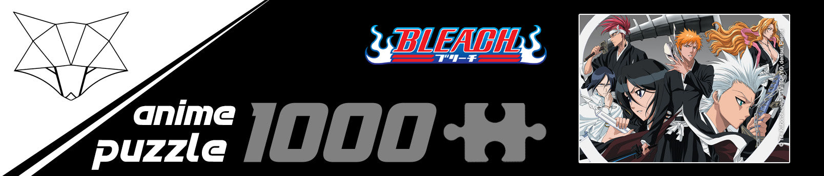 Anime Puzzle - Puzzle Bleach 02 - 1000 pcs - flash vidéo
