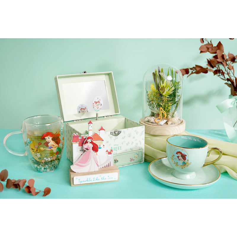 Disney - La Petite Sirène - Cloche Florale avec Lumière Néon "Ariel"