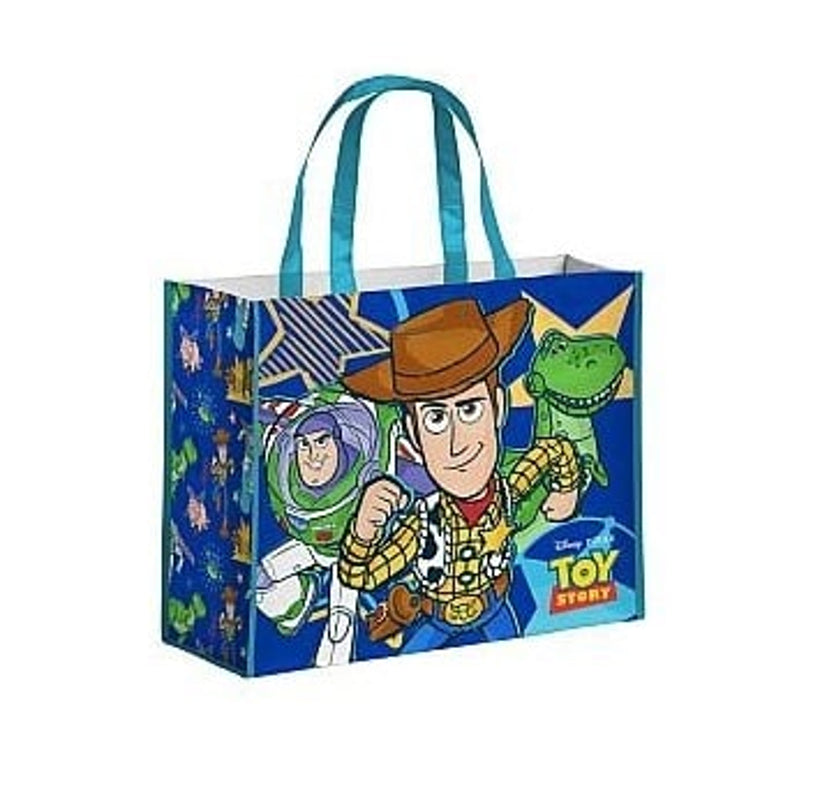 Disney - Toy Story - Sac de courses "Buzz, Woody et Rex" 40x42x20cm