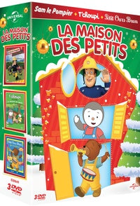 Maison des petits - Coffret : Sam le pompier, les règles de sécurité + T'choupi, la balade en forêt + Petit Ours Brun fait des farces [DVD]