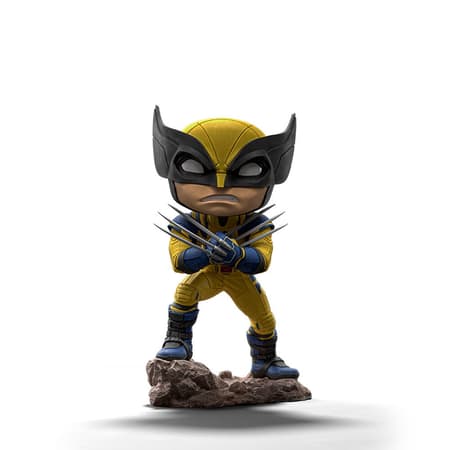 Iron Studios - MiniCo - Deadpool & Wolverine - Wolverine Statue 14cm - flash vidéo