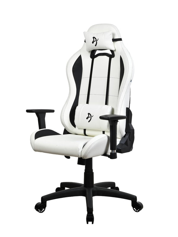 Arozzi Torretta - Chaise Gaming en PU souple - Blanc - flash vidéo