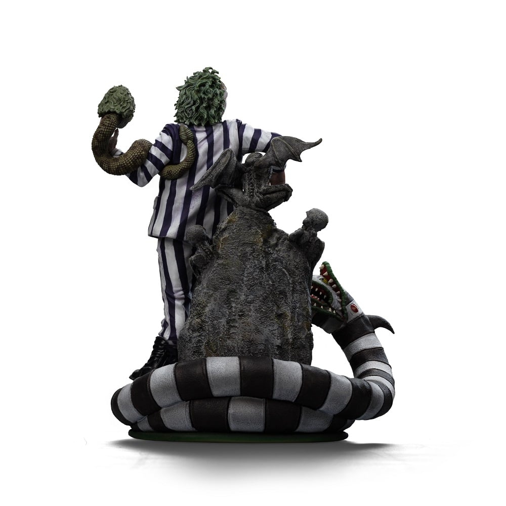 Iron Studios - Art Scale 1/10 - Beetlejuice Beetlejuice - Beetlejuice Statue 18cm - flash vidéo