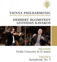 Brahms : Concerto pour violon. Nielsen : Symphony No. 5. Kavakos, Blomstedt. [DVD]