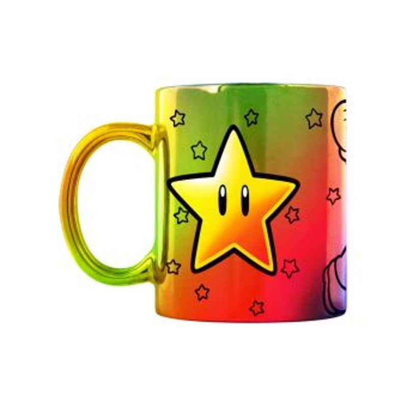 Super Mario - Metallic Star Power Mug 315ml
