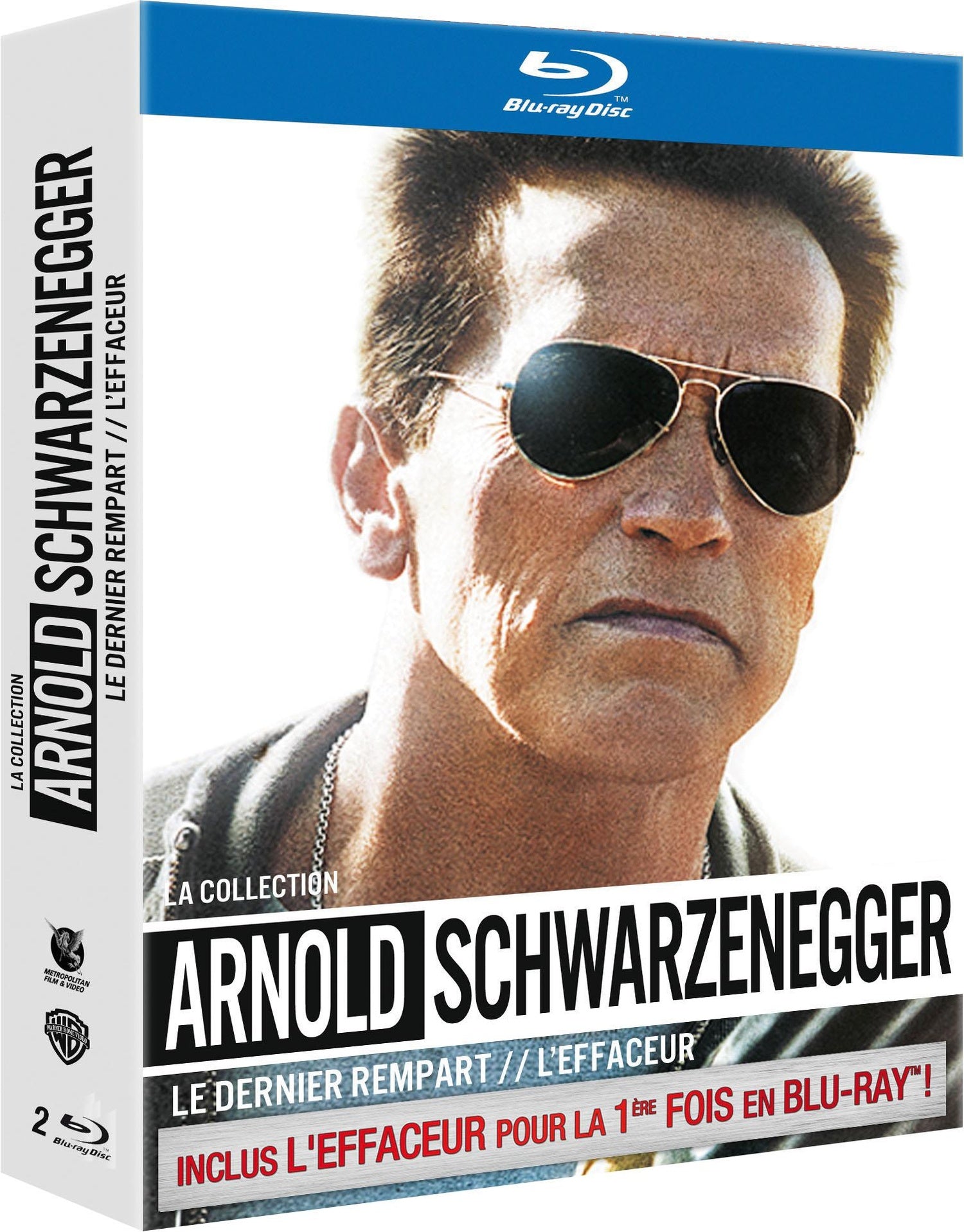 La Collection Arnold Schwarzenegger : Le dernier rempart + L'effaceur [Blu-ray]